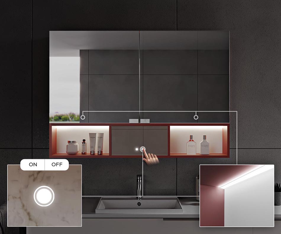 Syvennysten LED-valaistus