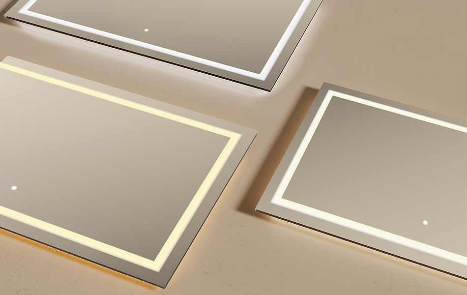 LED-väriä ohjataan kosketuskytkimellä. Yhdellä kytkimen kosketuksella taustavalo syttyy ja sammuu. Kytkimen pitäminen painettuna valaistuksen ollessa päällä muuttaa LED-värin lämpötilaa.