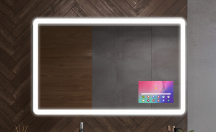 Pyöristetyt peilit koristeellisella kannella