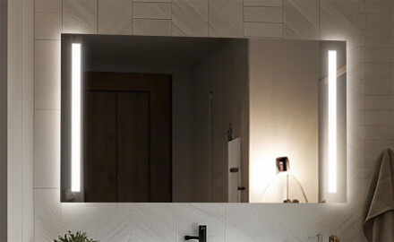 Paristokäyttöiset suorakulmaiset peilit