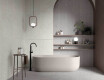 Lattialaatta 60x120 cm, harmaa matta A4H1096 Shellstone Grigio