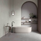 Lattialaatta 60x120 cm, harmaa matta A4H1096 Shellstone Grigio #1
