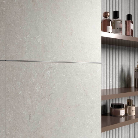 Seinälaatta 60x120 cm, harmaa matta A4H1097 Shellstone Grigio Rigat-One #4