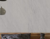 Lasitettu lattialaatta 120x280 cm, vaaleanharmaa, kivimäinen, matta, A4H1125 Agathos White
