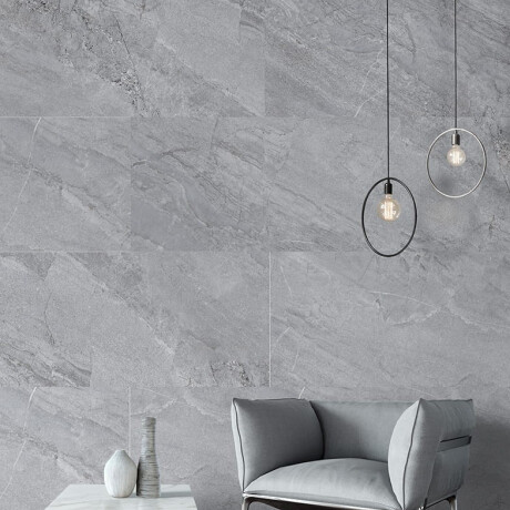 Lasitettu lattialaatta 120x280 cm, harmaa kivi, matta, A4H1129 Agathos Grey #4