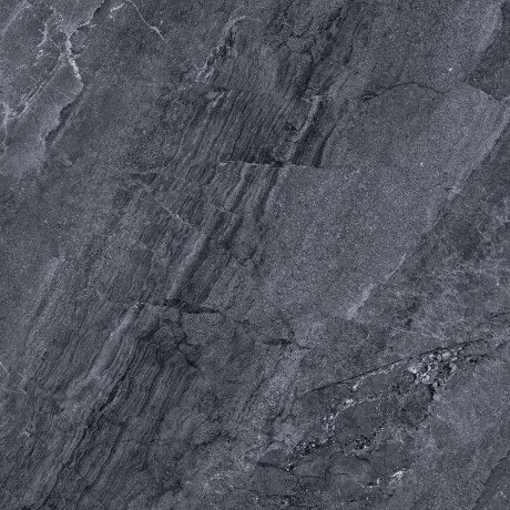 Lasitettu lattialaatta 120x120 cm, antrasiittinen, kivimäinen, matta A4H1138 Agathos Anthracite #1