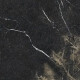 Lasitettu lattialaatta Pierre Black 120x120 cm, kiiltävä musta, kultaisella juovalla, rektifioitu A4H197 #12