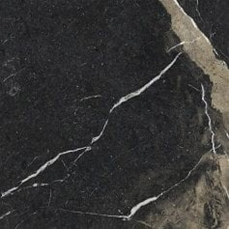 Lasitettu lattialaatta Pierre Black 120x120 cm, kiiltävä musta, kultaisella juovalla, rektifioitu A4H197 #17