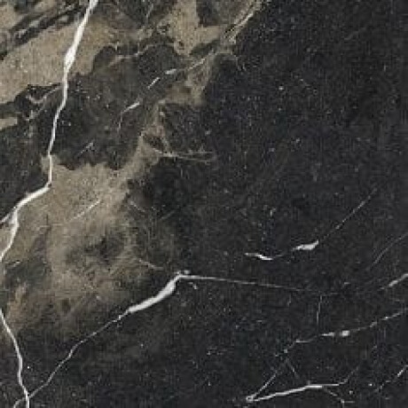 Lasitettu lattialaatta Pierre Black 120x120 cm, kiiltävä musta, kultaisella juovalla, rektifioitu A4H197 #21