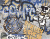 Lasitettu lattialaatta 120x280 cm, harmaa mattapintainen, rektifioitu A4H248 City Graffiti Grey
