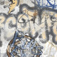 Lasitettu lattialaatta 120x280 cm, harmaa mattapintainen, rektifioitu A4H248 City Graffiti Grey #7