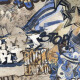 Lasitettu lattialaatta, suurikokoinen 120x280 cm, beige, matta, rektifioitu A4H255 City Graffiti Beige #2