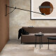 Lasitettu lattialaatta 120x120 cm, mattabeige, rektifioitu, A4H258 City Beige #2