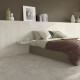 Uurretut lattialaatat 60x120, vaaleanharmaa, matta, A4H510 Rigat-One Ermetica Bianco #1