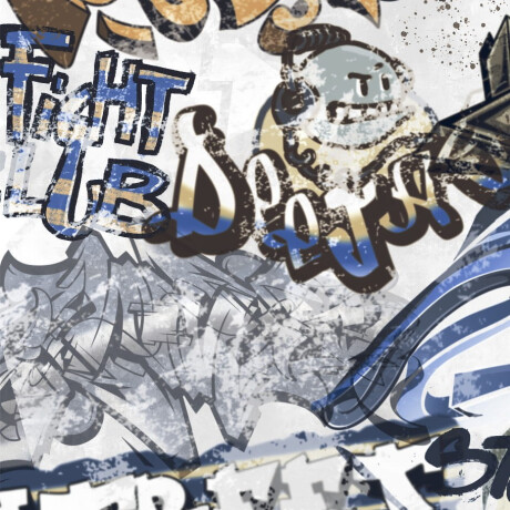 Lasitettu lattialaatta 120x280 cm, harmaa mattapintainen, rektifioitu A4H640 City Graffiti White #1