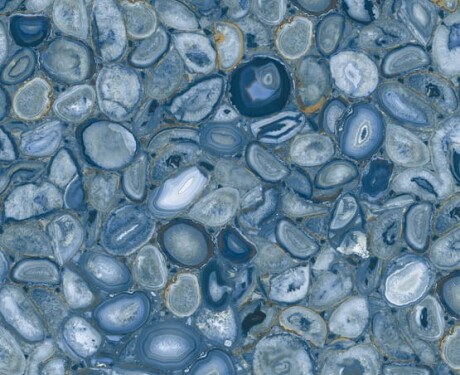 Suurikokoinen keraaminen laatta 120x280, sininen akaatti, kiiltävä, A4H832 Aghatina Azul