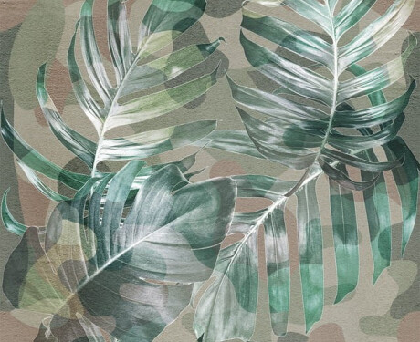 Seinälaatta 60x120 cm, beige, kasvikuvioinen, matta A4H922 Kamu