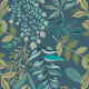 Seinälaatta 60x120 cm, sininen, kasvikuvioinen, matta A4H924 Majorele #4