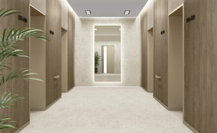 Lasitettu lattialaatta 60x120, Sand, mattapintainen, rektifioitu, A4H96, terrazzo