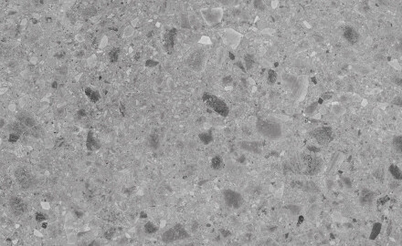 Lasitettu lattialaatta 60x120, harmaa, matta, rektifioitu, A4H97, terrazzo