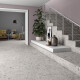 Lasitettu lattialaatta 60x120, harmaa, matta, rektifioitu, A4H97, terrazzo #10