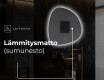 Epäsäännöllisen muotoinen LED-kylpyhuonepeili EG221 #9
