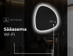 Epäsäännöllisen muotoinen LED-kylpyhuonepeili EG222 #9