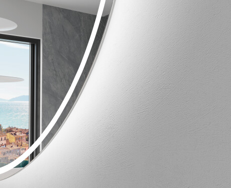 Epäsäännöllisen muotoinen LED-kylpyhuonepeili EG223 #2