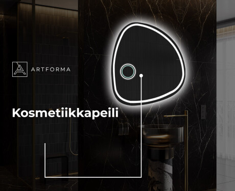 Epäsäännöllisen muotoinen LED-kylpyhuonepeili EG223 #5