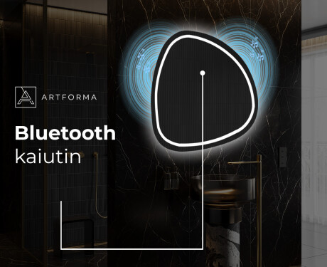 Epäsäännöllisen muotoinen LED-kylpyhuonepeili EG223 #6