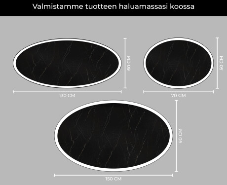 LED-valaistus Custom Mirror Kylpyhuoneen valaistus L227 #4