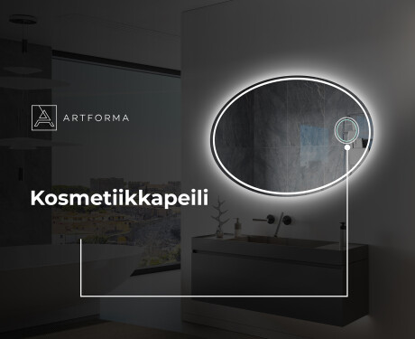 LED-valaistus Custom Mirror Kylpyhuoneen valaistus L228 #6