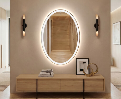 Pystysuora LED-valaistus Custom Mirror Kylpyhuoneen valaistus L74
