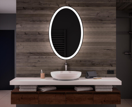 Pystysuora LED-valaistus Custom Mirror Kylpyhuoneen valaistus L74