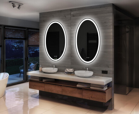 Pystysuora LED-valaistus Custom Mirror Kylpyhuoneen valaistus L74 #2