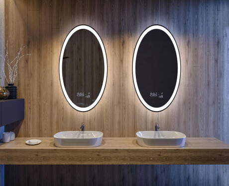 Pystysuora LED-valaistus Custom Mirror Kylpyhuoneen valaistus L74 #3