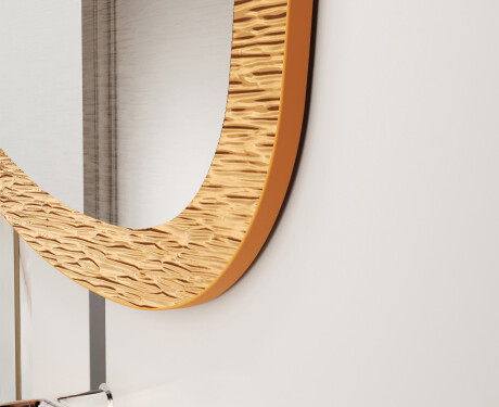 Epäsäännöllinen peili modernilla metallikehyksellä L290 #3