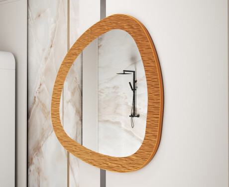 Epäsäännöllinen peili modernilla metallikehyksellä L290 #4