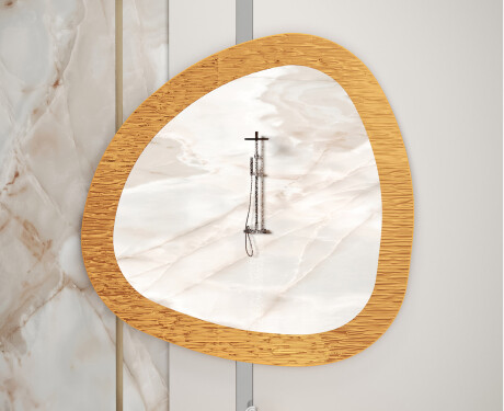 Epäsäännöllinen peili modernilla metallikehyksellä L290 #5