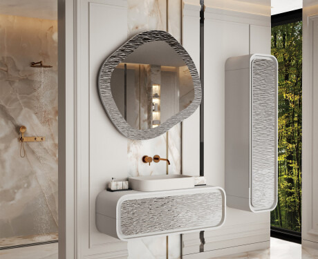 Räätälöity peili tyylikkäässä metallikehyksessä L291