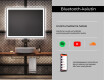Kylpyhuoneen Peili Led-valoilla L01 #6