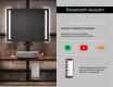 Kylpyhuoneen Peili Led-valoilla L02 #6