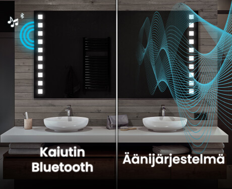 Kylpyhuoneen Peili Led-valoilla L03 #5