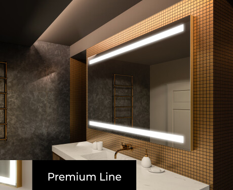 Kylpyhuoneen Peili Led-valoilla L09 #3