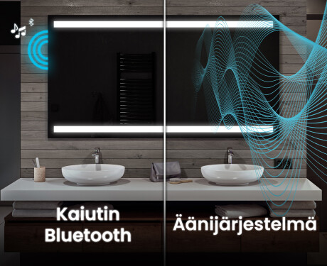 Kylpyhuoneen Peili Led-valoilla L09 #5