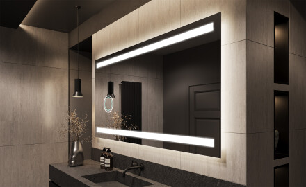 Kylpyhuoneen Peili Led-valoilla L09