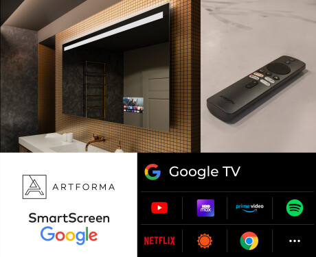 Kylpyhuoneen Peili Led-valoilla L12 #5