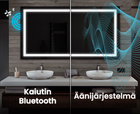 Kylpyhuoneen Peili Led-valoilla L15 #5