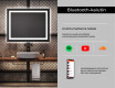 Kylpyhuoneen Peili Led-valoilla L15 #6