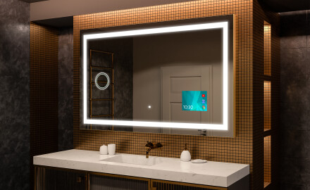 Kylpyhuoneen Peili Led-valoilla L15
